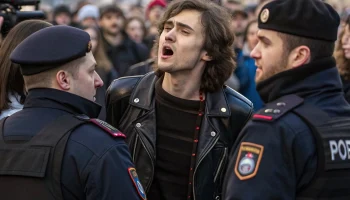 Солистку уличной группы «Стоптайм» задержали после исполнения запрещённой песни на Невском Солистку уличной группы «Стоптайм» задержали после исполнения запрещённой песни на Невском