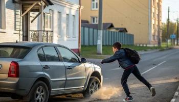 В Сестрорецке кроссовер сбил девятиклассника, переходившего дорогу после автобуса В Сестрорецке кроссовер сбил девятиклассника, переходившего дорогу после автобуса